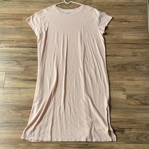 Universal Thread T-Shirt Pink Midi Dress